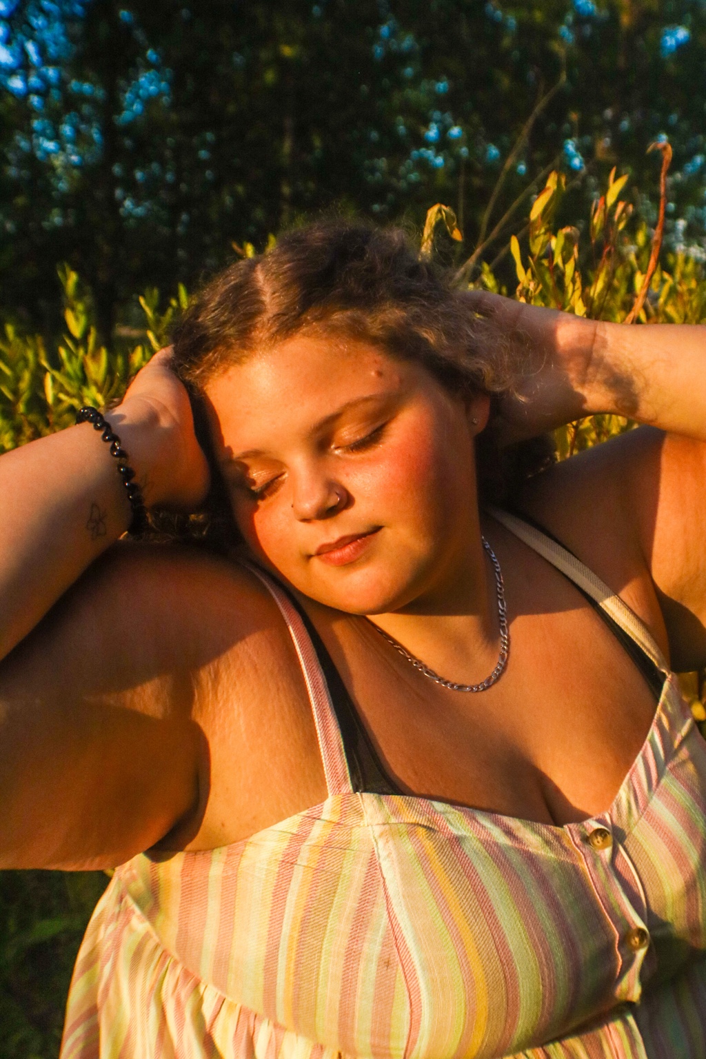 Golden hour portrait